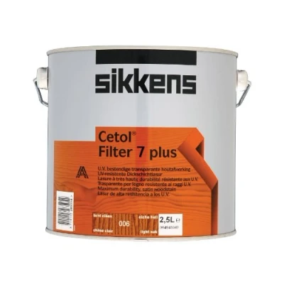 Image de Sikkens Cetol Filter 7 Plus SIKCF7PLO Lasure transparente 2,5 L Chêne clair