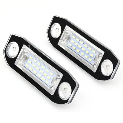 Image de Lot de 2 lampes plaque d&#039;immatriculation Canbus LED pour Volvo S80 XC90 S40 V60 XC60 S60 C70 V50 XC70 V70