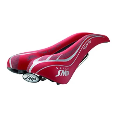Image de Selle SMP Hybrid Mixte, Rouge, M
