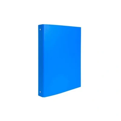 Image de Exacompta réf. 51471E 1 Classeur rigide rembordé PP 4 anneaux ronds diamètre 30 mm Dos 40 Dimensions extérieures : 32 x 26 cm Format à classer A4 Coloris bleu clair