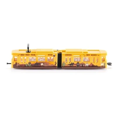 Image de siku 1615, Tram, Métal/Plastique, Jaune, Véhicule Jouet Pour Enfants