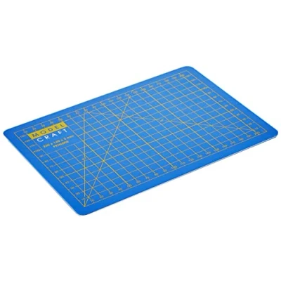 Image de Modelcraft Tapis de découpe Auto cicatrisant Format A5, Bleu