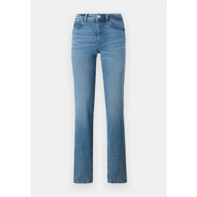 Image de TOM Tailor Alexa Jean droit, Femme, Taille: 28x34, Rinsed blue denim