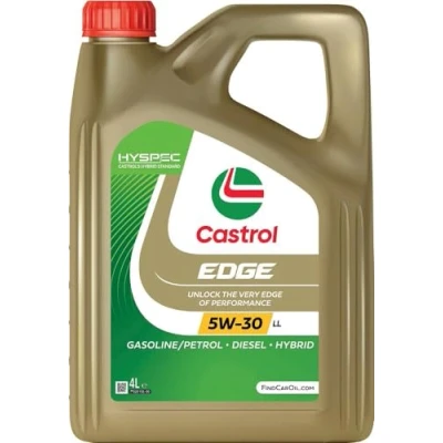 Image de Castrol EDGE LL 5W 30 4I Huile moteur 15F7E5 VOLKSWAGEN: Polo V 3/5 portes, Tiguan II, Golf 7, AUDI: TT Coupe, A4 B7 Berline, A5 B8 Sportback