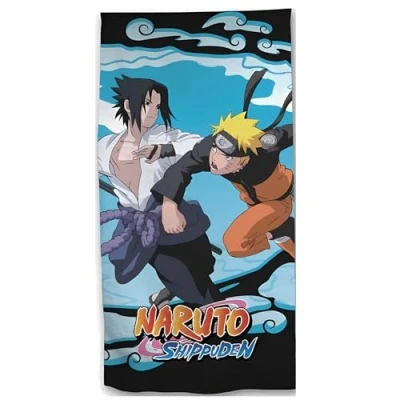 Image de Drap de Plage Naruto Shippuden ou Serviette bain 70 X 140 Cm en Coton (Serviette Naruto)