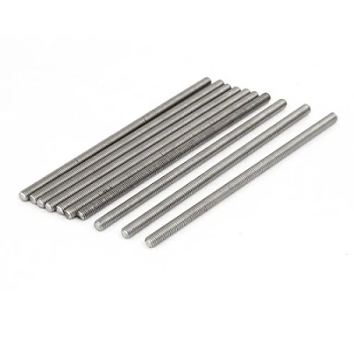Image de sourcing map tige filetée M5x120mm Acier inoxydable 304 entièrement goujons 10pcs