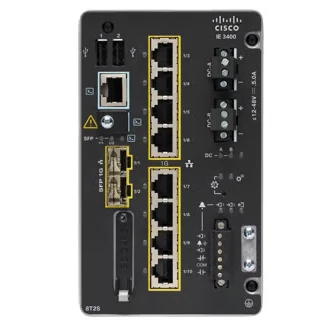 Image de Cisco Catalyst IE3400 Géré L2 Gigabit Ethernet (10/100/1000) Noir Neuf