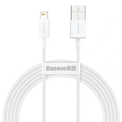 Image de Baseus CALYS C02 câble Lightning 2 m Blanc Neuf