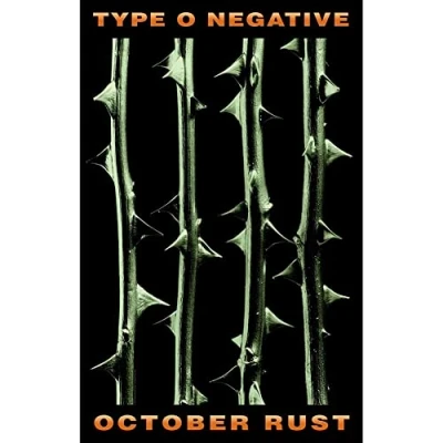 Image de Type O Negative Poster October Rust, tissu (106 cm x 70 cm) (vert/noir/orange)