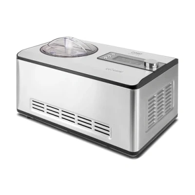 Image de CASO Ice Creamer sorbetière &amp; yaourtière 2 en 1 avec technique à compresseur, pas de pré réfrigération nécessaire, produit jusqu&#039;à litres crème glacée, sorbet ou yaourt, 4 programmes