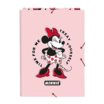 Image de Classeur Minnie Mouse Me time Rose A4
