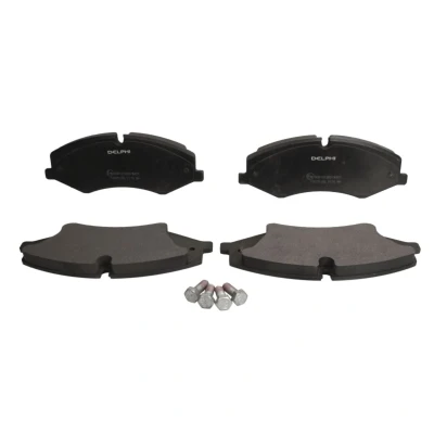 Image de DELPHI LP2176 Jeu de plaquettes frein préparé pour indicateur d&#039;usure avec tôle anti bruit accessoires LAND ROVER: Discovery 4, 5
