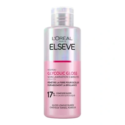 Image de L&#039;Oréal Paris Soin Lamination 5 minutes Masque Capillaire pour Cheveux Ternes En Manque de Brillance Acide Glycolique Protocole Elseve Glycolic Gloss 200 ml