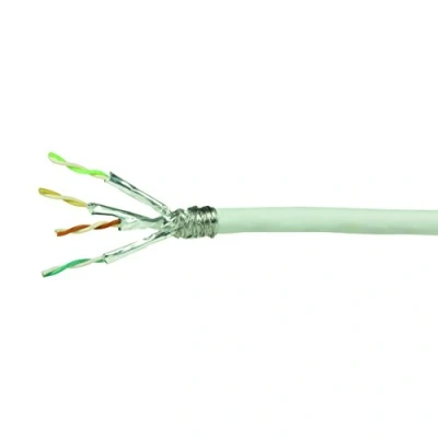 Image de Câble en vrac LogiLink EconLine 100 m SFTP, PiMF CAT 6 solide gris