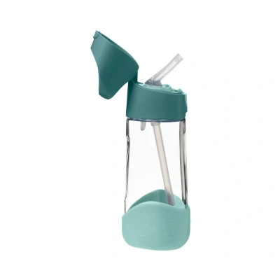 Image de Gourde en Tritan avec Paille 450 ml Emerald Forest