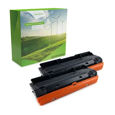Image de Green2Print Toner Set, 2 Cartouches 2X 6200 Pages remplace HP Samsung SU828A, SU832A, MLT D116L/ELS, D116L, 116L pour Xpress M2625D, M2675FN, M2825ND, M2835DW, M2875FD,