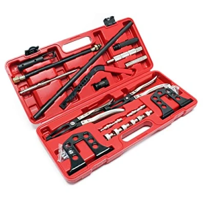 Image de Compresseur de Ressort soupape Coffret 25 pièces Démontage Joint Queue Auto