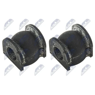 Image de 2x NTY ZGS HD 041 Coussinet de palier, stabilisateur des deux côtés l&#039;essieu avant, intérieur, gauche, droit, extérieur HONDA: Jazz 3/5 portes (GD