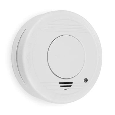Image de Smartwares détecteur de fumée Capteur Optique Durée Vie : 10 Ans Pile remplaçable 5 Bouton Test 85 DB FSM 11510