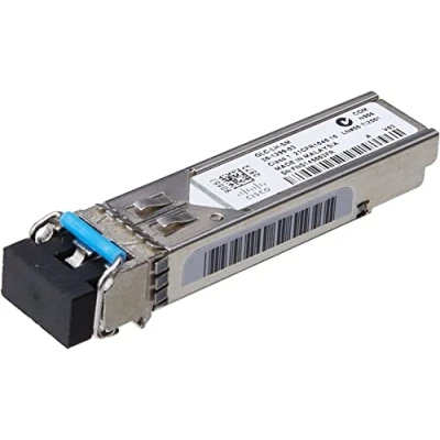 Image de Module SFP Cisco 1000BASE LX/LH pour Les déploiements Gigabit Ethernet, échangeable à Chaud, Garantie Standard de 5 Ans (GLC LH SM=) Silver