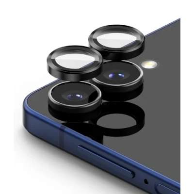 Image de Ringke Protection Caméra Samsung Galaxy Z Flip 7 [Camera Lens Frame Glass] [2 Pack] Objectif Couvercle en Verre Cadre Aluminium Résistant aux Rayures Protecteur
