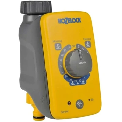 Image de HOZELOCK Programmateur d’Arrosage Sensor Controller : Arrosage Automatique et Facile avec Détecteur de Lumière, Quotidien au lever/Coucher du Soleil, Fonction Manuel [2212 0000]