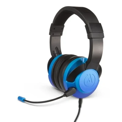 Image de PowerA Fusion casque avec fil Arceau Jouer : Un audio confortable et polyvalent pour une expérience de jeu immersive Noir bleu Neuf