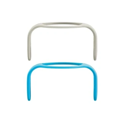 Image de MAM Hold my Bottle Day &amp; Night, avec poignées qui s&#039;illuminent dans l&#039;obscurité. compatibles MAM* Trainer, antidérapantes et ergonomiques Pour bébé 0+ mois, bleu neutre