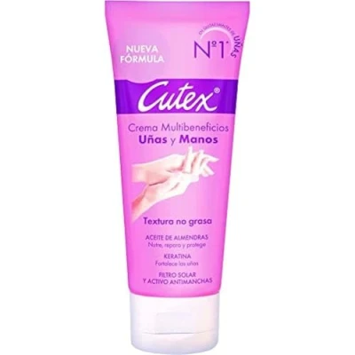 Image de Cutex Crema Manos Y Uñas Leche Almendras Crème de Mains