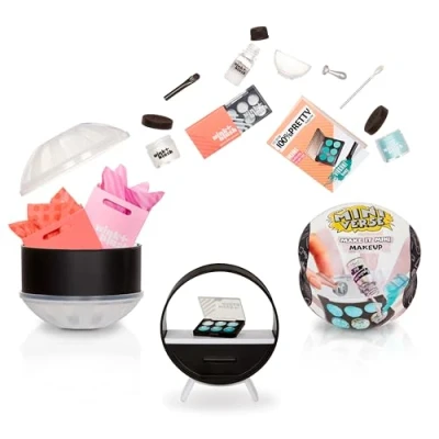 Image de MGA&#039;s Miniverse Make It Mini Makeup Objets de Collection, DIY, Vrais Produits Cosmétiques, Huile Pour les Lèvres, Vernis à Ongles, Ombre Paupières, et Plus, Collections Enfants Dès 8 ans