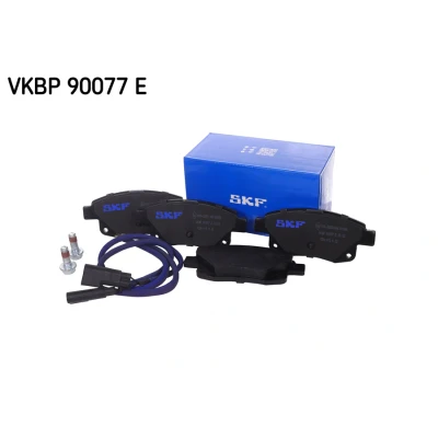 Image de SKF VKBP 90077 E Jeu de plaquettes frein contact signal d&#039;usure inclus FORD: Transit Mk6 Сamion à Plateau/Сhâssis, Minibus