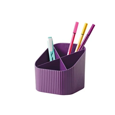 Image de HAN Mutlipot Re X LOOP dites oui au 100% recyclé, design moderne et jeune, pour toutes les petites fournitures de bureau, lila, 17238 957