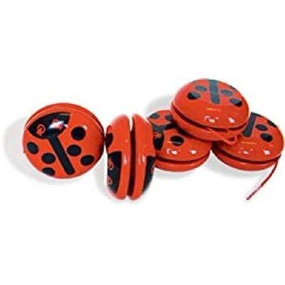 Image de Yoyo en bois VILAC Coccinelle Diamètre 7 cm Mixte A partir de 5 ans