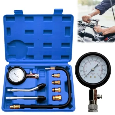 Image de Aicharynic Kit Testeur de compression Appareil mesure Bougie d&#039;allumage Pour