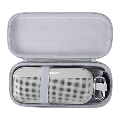 Image de Aenllosi Housse Étui pour Bose SoundLink Flex (2e génération)/SoundLink Enceinte sans Fil Bluetooth Portable(Étui Uniquement)(Blanc)