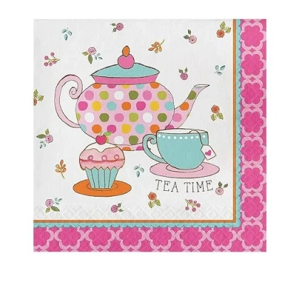 Image de Creative Conversion 16 Fils Serviettes en Papier, Tea Time