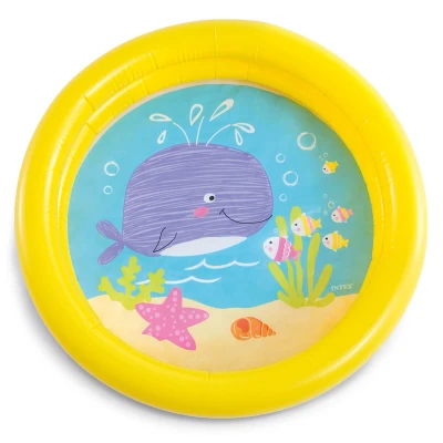 Image de Intex 61cmx15.2cm jaune deux Bague My First Piscine Tortue