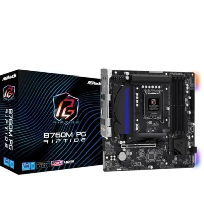 Image de Asrock B760M PG Riptide Intel B760 LGA 1700 micro ATX Neuf