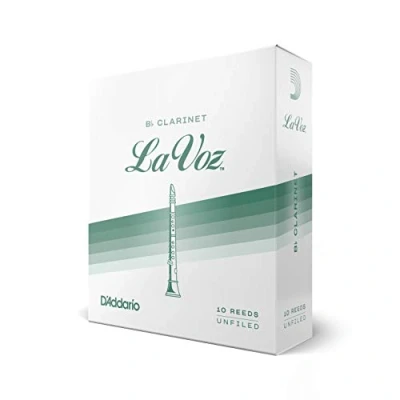 Image de Rico Anches La Voz pour clarinette si bémol, force Medium Soft, pack de 10