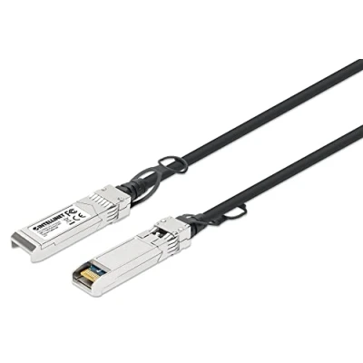 Image de Intellinet SFP+ Câble DAC passif Twinax 10 G vers 5 m compatible HPE à fixation directe en cuivre AWG 24 Noir