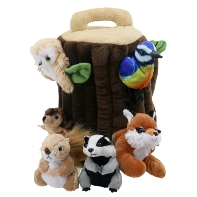 Image de The Puppet Company Hideaway Puppets Tree House