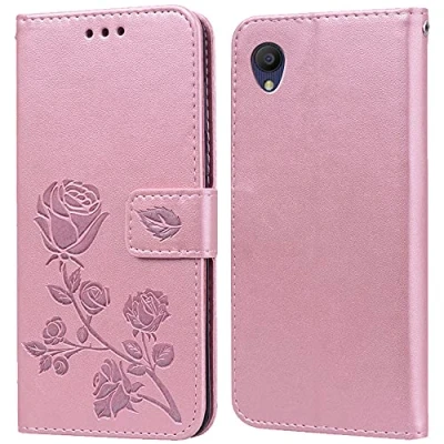 Image de Coque pour Alcatel 1 2021/1 2019 Housse,Fonction de Support,Fente Carte,Silicone TPU,Flip Étui Case 2021(5&quot;)