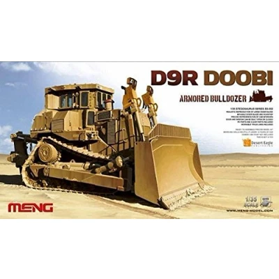Image de MENG D9 R Armoured Bulldozer Kit, Accessoires de modélisme, SS 002, Multicolore, Mittel