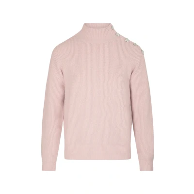 Image de Morgan Longsleeved WITH Buttons Pullover, Femme, Taille: Medium, Rose clair