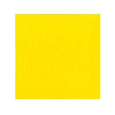 Image de Duni classique Lot de 50 serviettes, 40 x cm, jaune
