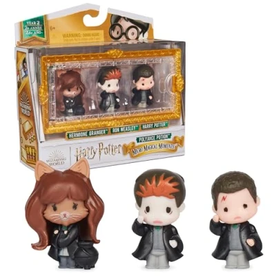 Image de MULTIPACK 3 FIGURINES POLYNECTAR MOMENTS MAGIQUES Wizarding World
