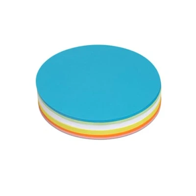 Image de MAUL Cartes d&#039;animation rondes 135 mm (120 pièces) en papier forme de cercle Idéales comme aide pour les présentations et ateliers Utilisables sur deux faces Couleur