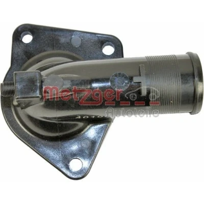 Image de METZGER 4010031 Bride Thermostat sans joint d&#039;étanchéite avec cache PEUGEOT: 206 3/5 portes, 306 607 Berline, CITROËN: Xsara Picasso