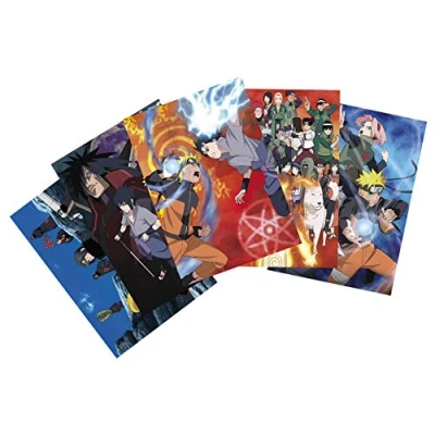 Image de ABYSTYLE NARUTO SHIPPUDEN Cartes postales Set 1 (14.8x10.5)