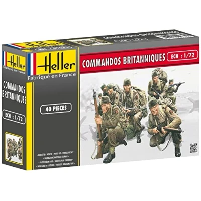 Image de Heller 49632 Maquette Commandos Britanniques Echelle 1:72